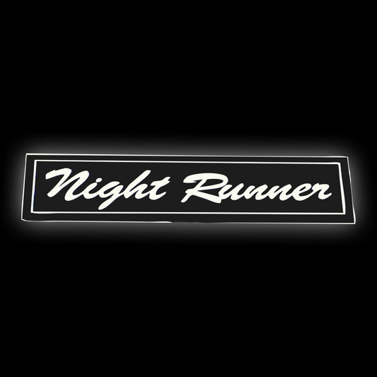 LED Night Runner Sticker